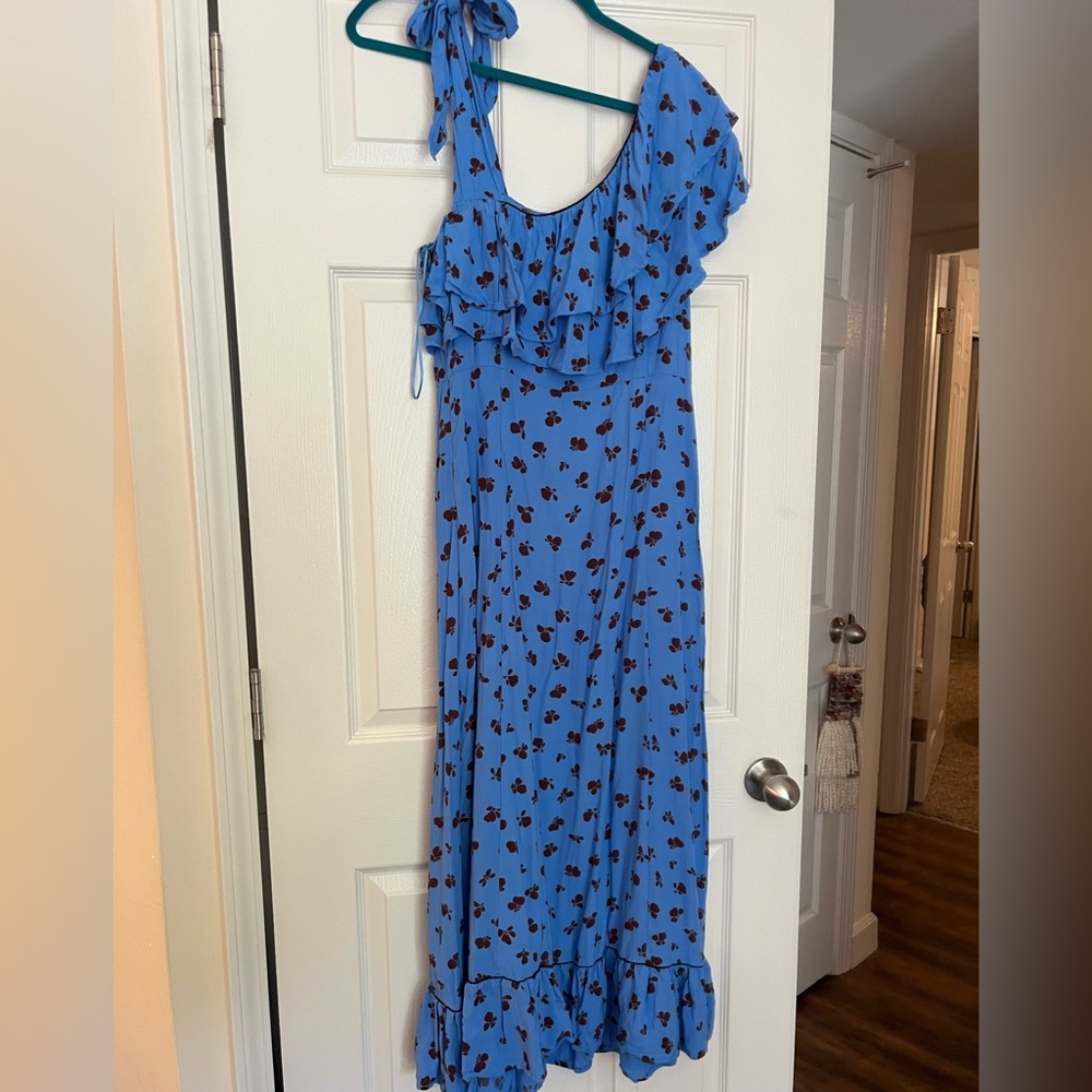 Ganni floor length dress, size Medium - Picture 3 of 5